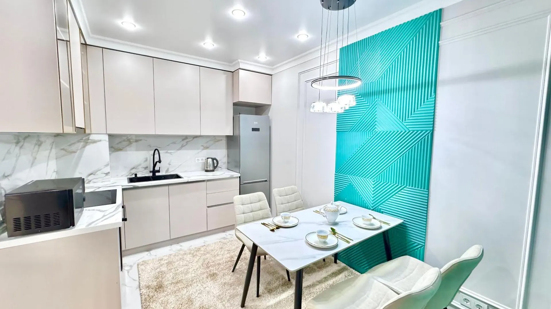 Apartment Терраса- Тв Напротив Кровати- Вид На Горы Almaty